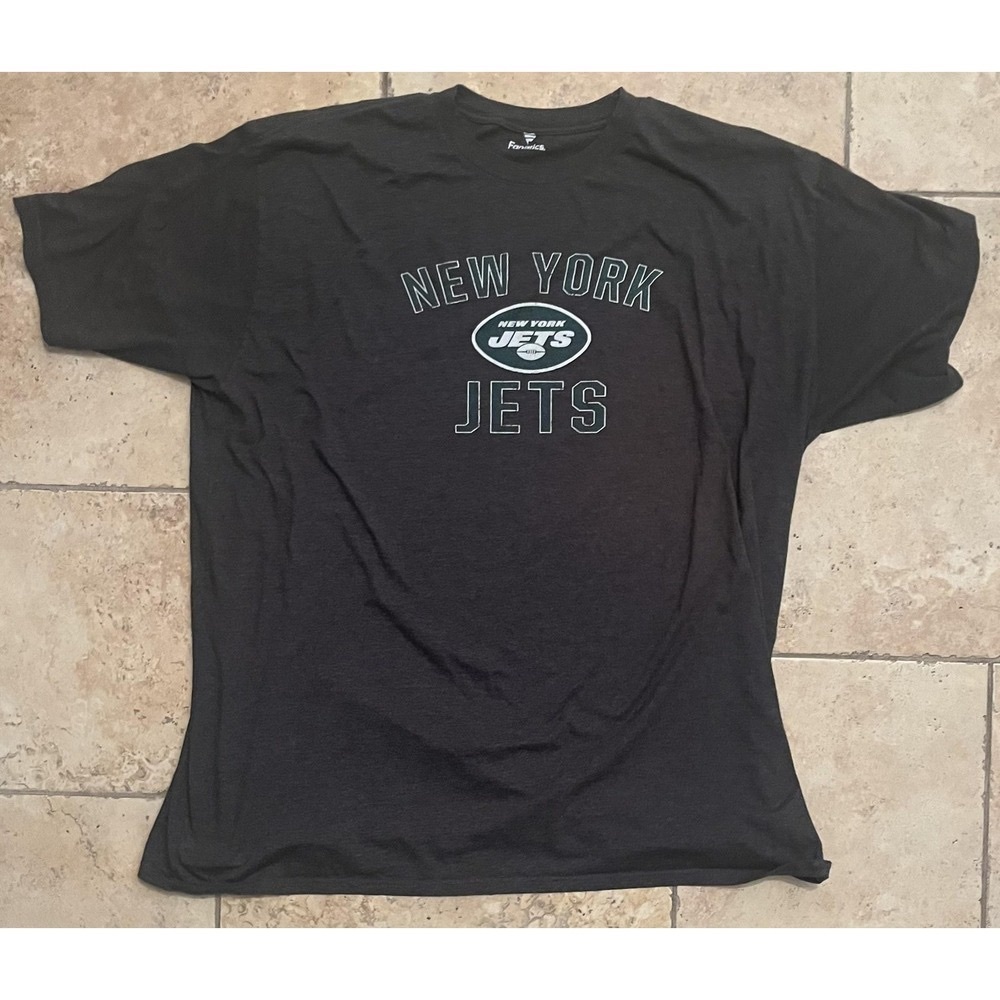 New York Jets Black Short Sleeve Tee